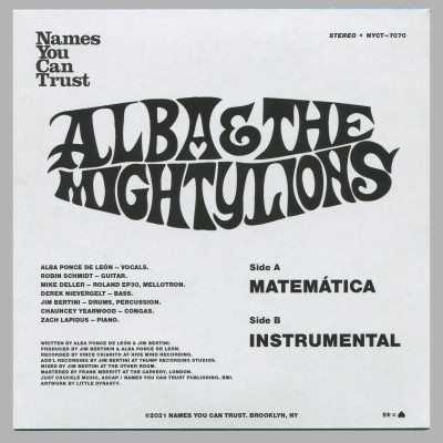 Alba & The Mighty Lions - Matemática