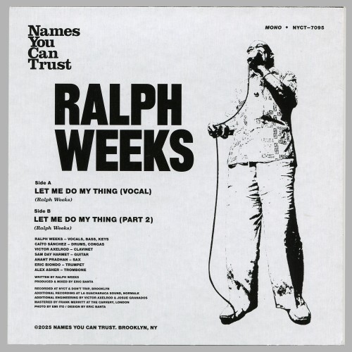 Ralph Weeks - Let Me Do My Thing