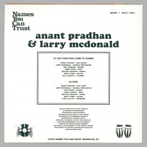 Anant Pradhan & Larry McDonald - The Thief Who Came To Dinner