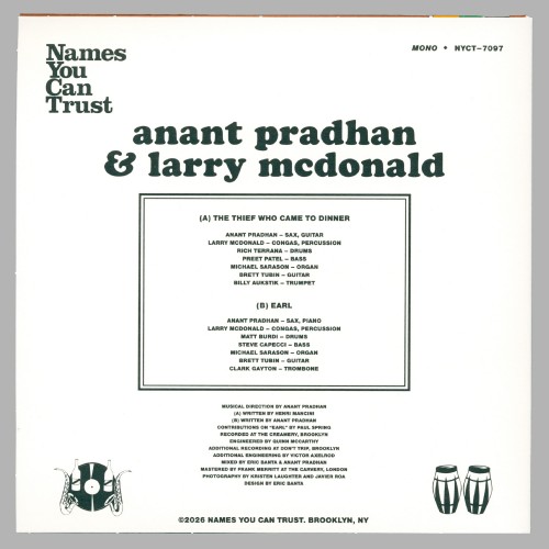 Anant Pradhan & Larry McDonald - The Thief Who Came To Dinner