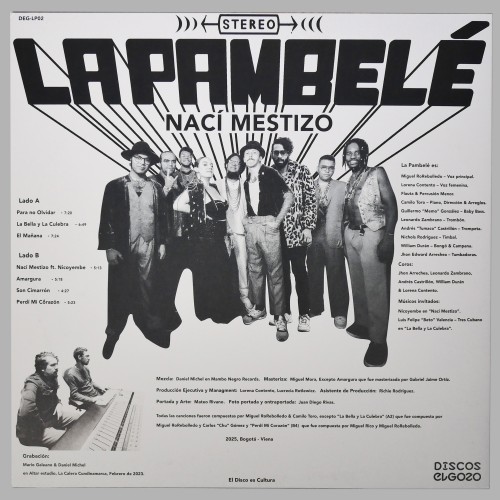 La Pambelé - Nací Mestizo
